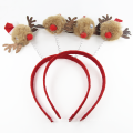 Wholesale  Custom Children's Gift Decorations Hair Accessory Christmas 3D Animal Antenna Hair Band